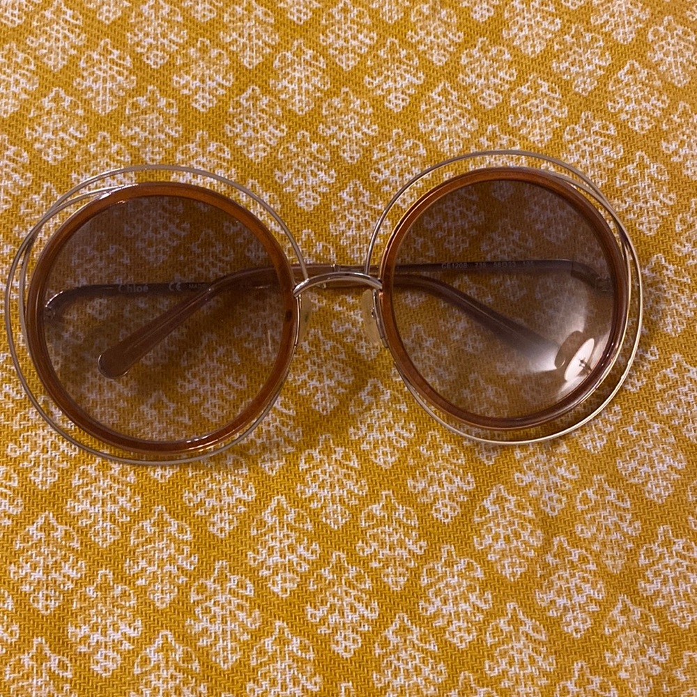 Authentic Chloe round sunglasses